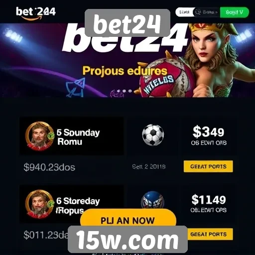 Ofertas e promoções disponíveis na plataforma bet24